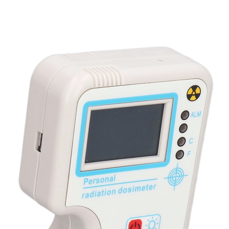 Nuclear Radiation Detector Monitor High Accuracy Sound Light Alarm Portable
