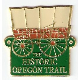 Historic Oregon Trail - Hiking Stick Medallion