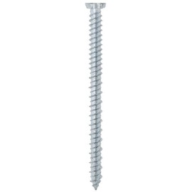Bricoleva.it Set of 100 Direct Anchoring Screws for Concrete Wall Mounted Without Dowels Torx Turbo for Concrete TPS Countersunk Head 7.5 x 100mm