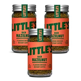 Littles Rich Hazelnut Infused Instant Coffee 3 X 50g Jars