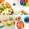 70 PCS Silicone Lunch Box Dividers Kit, SourceTon Bento Box