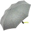 Benetton Pocket Umbrella Mini Automatic Dots, Dots Grey, Compact
