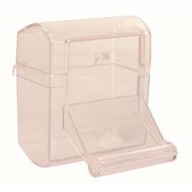 Trixie zum Aufhängen Lebensmittel Schüssel mit Anflugstange, 70 ml