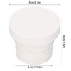 Alvinlite Pool Ladder Rubber Bumper, Set of Two White Ladder