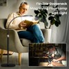 30X 12X Magnifying Glass with Light and Stand, 3-Color Stepless