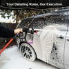 Raincovo Foam Cannon Wide Mouth for Pressure Washer, Thick Snow