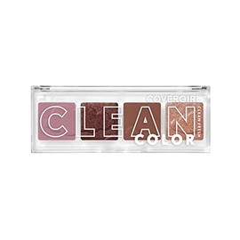 COVERGIRL Clean Fresh Clean Color Eyeshadow â Eyeshadow, Eyeshadow Palette, Shimmer Eyeshadow, Vegan Formula - Mellow Mauve, 4g (0.14 oz)