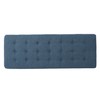 Anglo Air Force Blue Fabric Bench