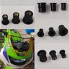 10 x M4/M5/M6 Motorcycle Windscreen Nuts, Rubber Nuts, Motorcycle Windscreen