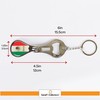 SandT Collection Mexico Souvenir Keychain with Nail Clipper and Bottle