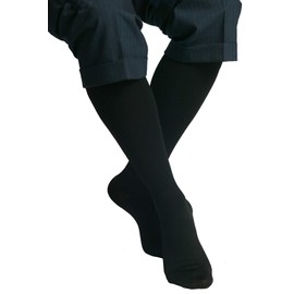 MAXAR Microfiber Knee High Compression Socks for Women & Men - 12-15 mmHg Graduated Compression Stockings for Speed Up Recovery, Circulation, Edema, Varicose Veins - Support socks for Travel, Nursing