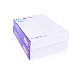 FairToner Copier Paper Standard DIN-A4 1,000 Sheets (2 x 500 Sheets) 80 g, Universal Printing Paper White