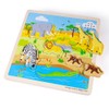 Bigjigs Toys, Safari Sound Puzzle, Wooden Toys, Sensory Toys, Wooden