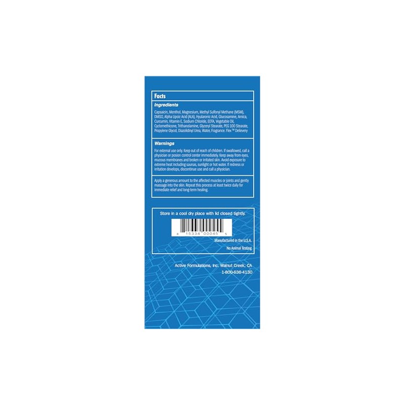 Relief and Healing Cream, 4 OZ
