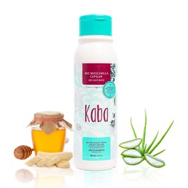Kaba Bio Mascarilla Capilar para Estimular el Crecimiento y Prevenir la Caída del Cabello - Tratamiento para Cabello Maltratado y Seco - Hecho de Frutas y Extractos Naturales - 500ml