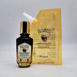 Skin Food 스킨푸드 로열허니 프로폴리스 인리치 에센스 50ml(본품)+50ml(리필) (AD) Skinfood Royal Honey Propolis Enriched Essence 50ml (Main) + 50ml (Refill) (AD)