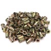 100pcs Carbon Steel Metric M5 Rivet Nuts Threaded Rivet Insert