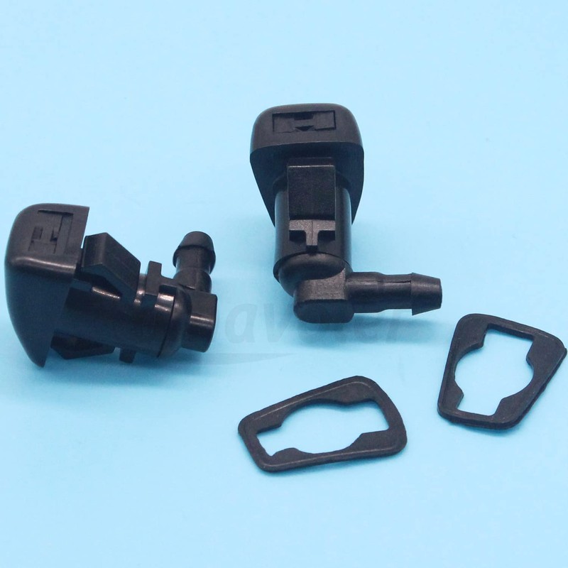 Amavoler Windshield Washer Nozzles Wiper Spray Replacement Fit For 08-12