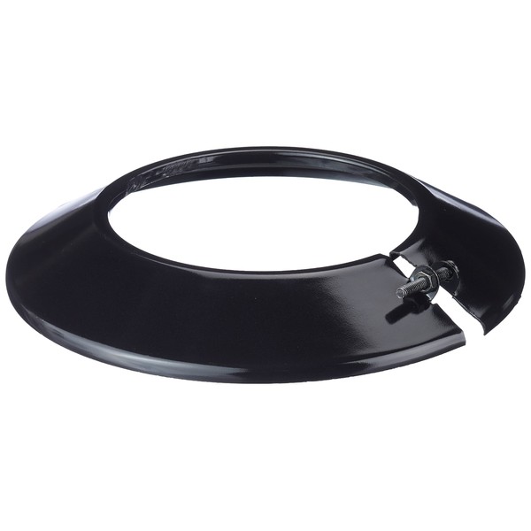 S&M 485190 Cover Black Enamelled Diameter 100 mm Rosette for