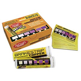 Phoenix Systems (3006-B) Brake Fluid Test Strip Kit, 100 Test Strips and 100 Rating Cards, BrakeStrip, FASCAR