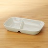 Belle Maison Divider Plate, Deep, Easy to Scoop, Partition Plate,
