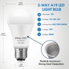 Briignite LED Light Bulbs, 𝟑𝐖𝐚𝐲 𝐋𝐄𝐃 𝐋𝐢𝐠𝐡𝐭 𝐁𝐮𝐥𝐛𝐬 50 100