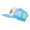 lycycse Sombrero de cara sonriente para mujer, de malla, neón,