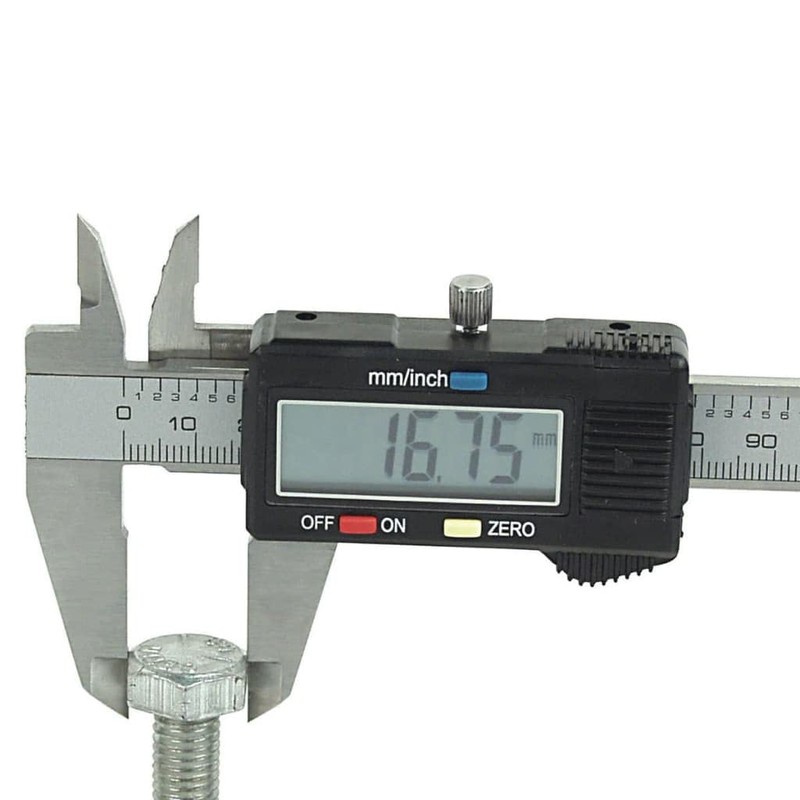 Mannesmann 823-160 Electronic Digital Sliding Calliper Rule 150 mm