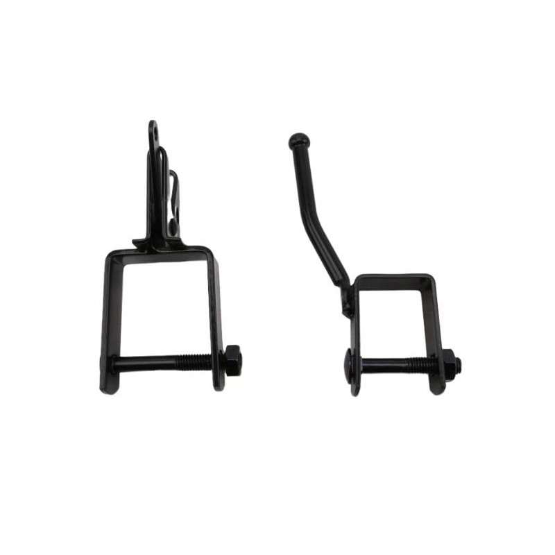 1 1/2" x 2" Square Hinge Steel Gravity Latch for