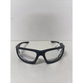 Epoch Foam Safety Glasses EE6452 Black with Rhinestones on Side Photochromic New