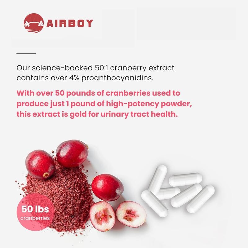 Xemenry Cranberry Extract, Bioperine - Kidney and Urinary Tract Support