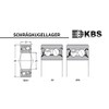KBS Angular Contact Ball Bearing 3206 2RS