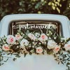 Just Married Car Vinyl Decal for Window Wedding Car Decal