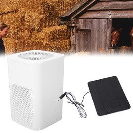 Air Purifier, High Efficiency Large Filtration Area Car Air Purifier, Low Noise Powerful Motor for Outdoor Pet Kennel