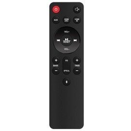 Replace Soundbar Remote Control Compatible with ONN 5.1 Sound Bar Speaker Subwoofer 100027812 100015717 100008866