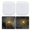 2pcs LED Sensing Night Light 2700K Soft White Plug in