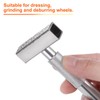 sourcing map 2pcs Grinding Wheel Dresser 36 Grit Diamond Grinding