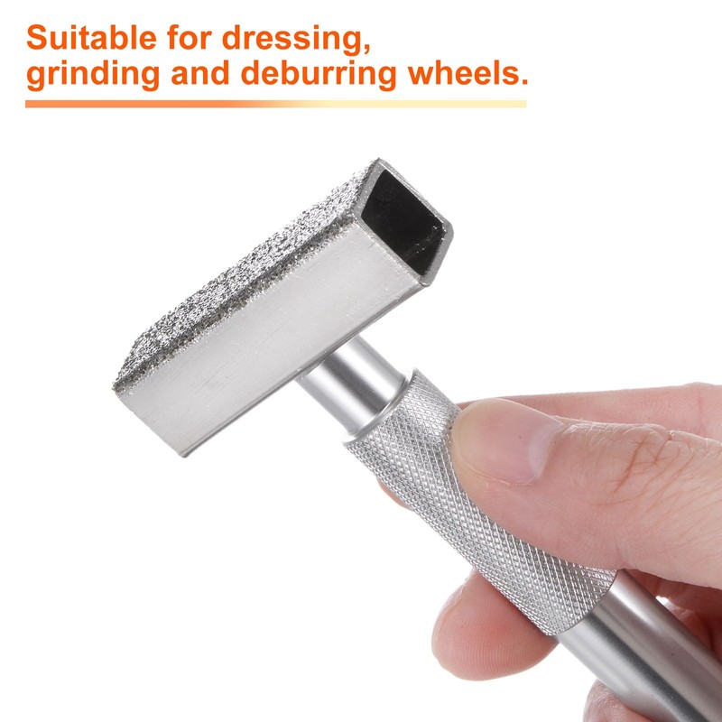 sourcing map 2pcs Grinding Wheel Dresser 36 Grit Diamond Grinding