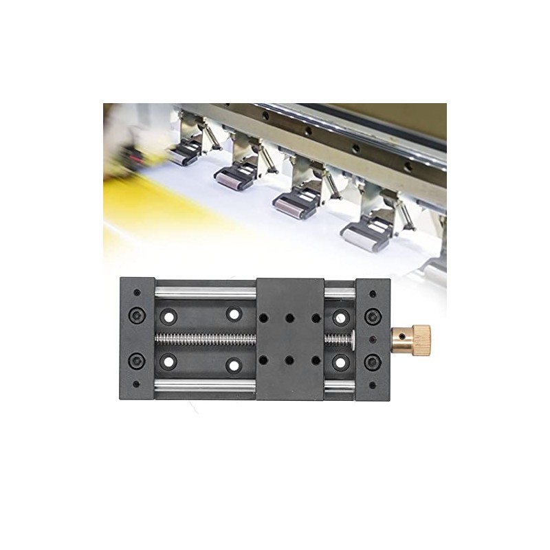 Linear Stage, Rustproof Aluminium Alloy Manual Sliding Table 40x70mm for