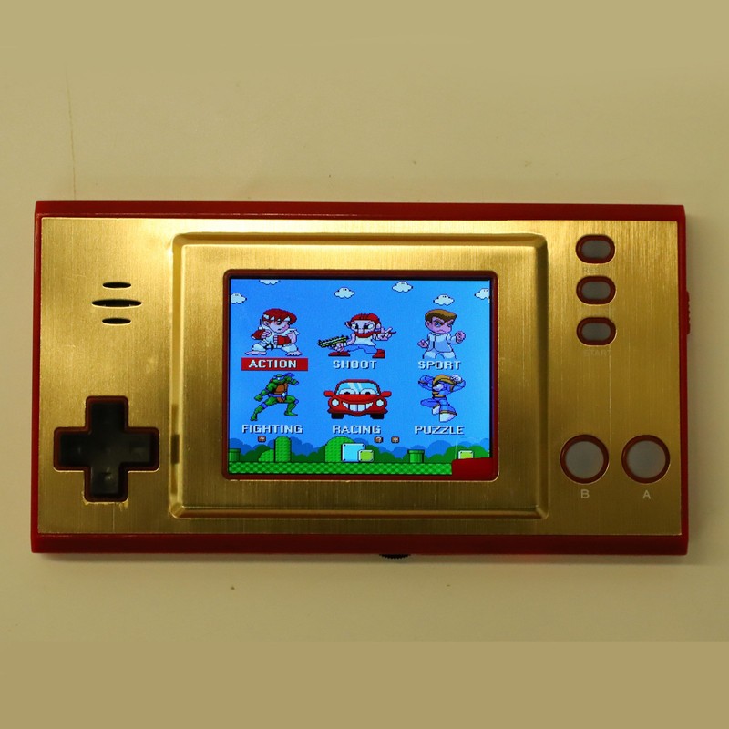 Handheld Game Console for Kids Portable LCD Display HD Output