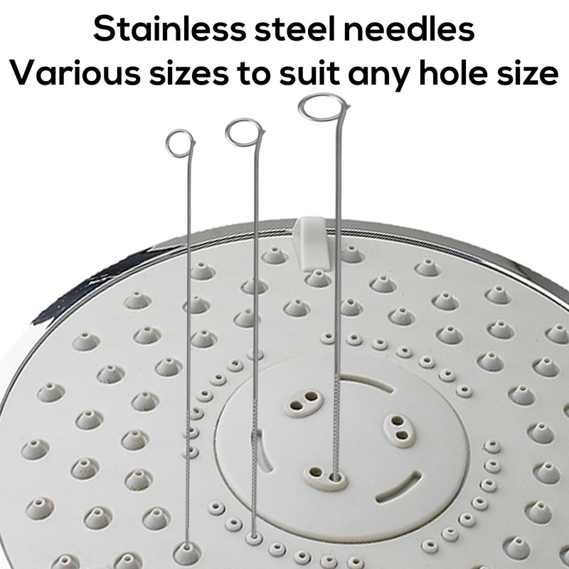 40pcs Shower Head Cleaner Tools, 2 Designs Shower Head Cleaning