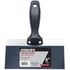 ALLWAY TK8 Textured Grip Blue Carbon Steel Taping Knife, 8"