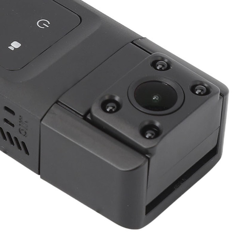 Body Mounted Camera with Back Clip 1080P Wifi Night Vision