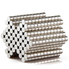 eokoaiee 150 pcs 3x3mm Refrigerator Magnets Fridge Magnet Office Magnets Whiteboard Magnets