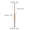 sourcing map Pack of 6 Mini Twist Drill Bits 1.3