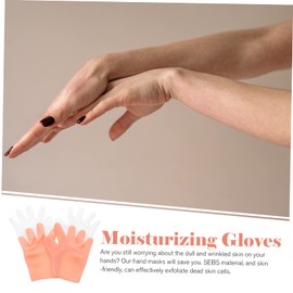 Healeved 2pairs Portable Moisture Gloves for Hands Professional Moisturizing Household Lotion Gloves Soft Hand Care for Home Use for Dry Cracked