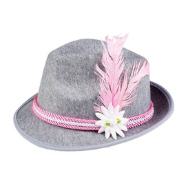 Boland 54243 Oktoberfest Women's Hat, Pink, One Size