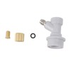 Water Pressure Reducing Valve 0‑60PSI Stainless Steel Pressure Regulator Multifunctional