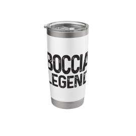 Bocce Player Boccia Legend Balls Bocce Stainless Steel Insulated Tumbler