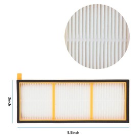 Replacement Accessories Kit for Shark ION Robot RV700 RV720 RV750 RV750C RV755 Robotic Vacuum Cleaner,4 Filters,8 Side Brushes,1 Main brush.(Not Fit RV700_N, RV720_N, RV750_N), RV70-BeBr